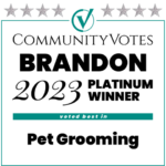 Community Votes Brandon 2023 Platinum Winner Voted Best In Pet Grooming